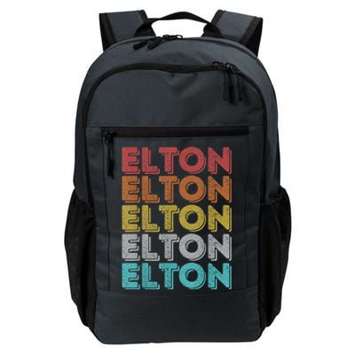 Vintage Retro Elton Daily Commute Backpack