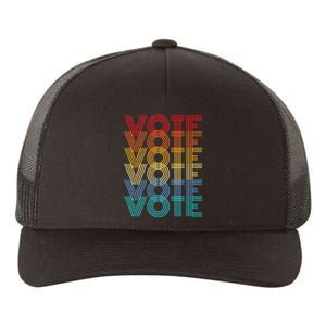 Vote Retro Election Voter Yupoong Adult 5-Panel Trucker Hat