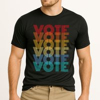 Vote Retro Election Voter Cooling Performance Crew T-Shirt