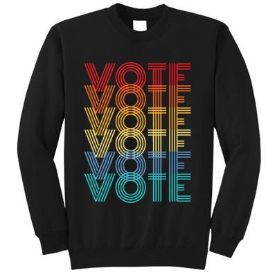 Vote Retro Election Voter Sweatshirt