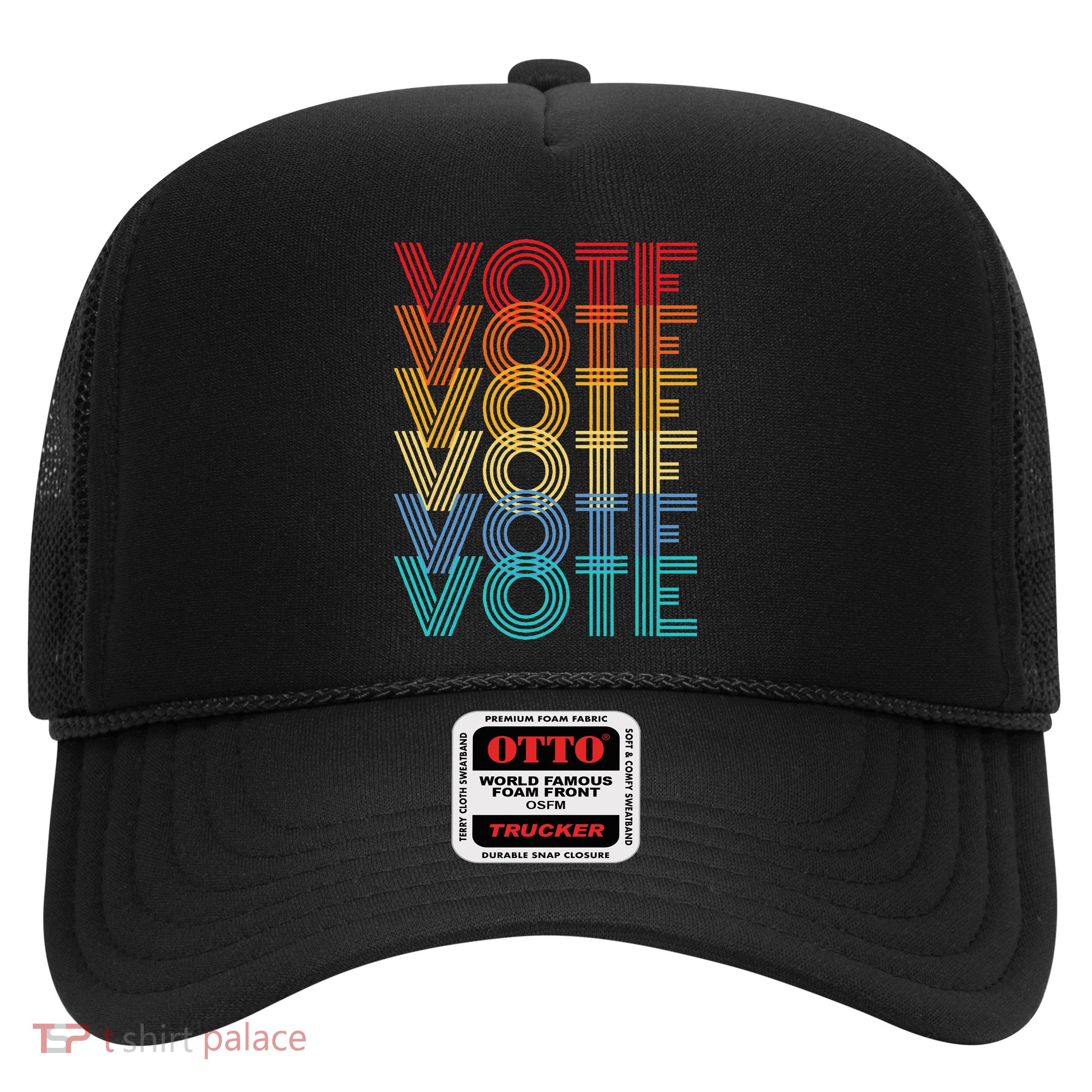 Vote Retro Election Voter Trucker Hat
