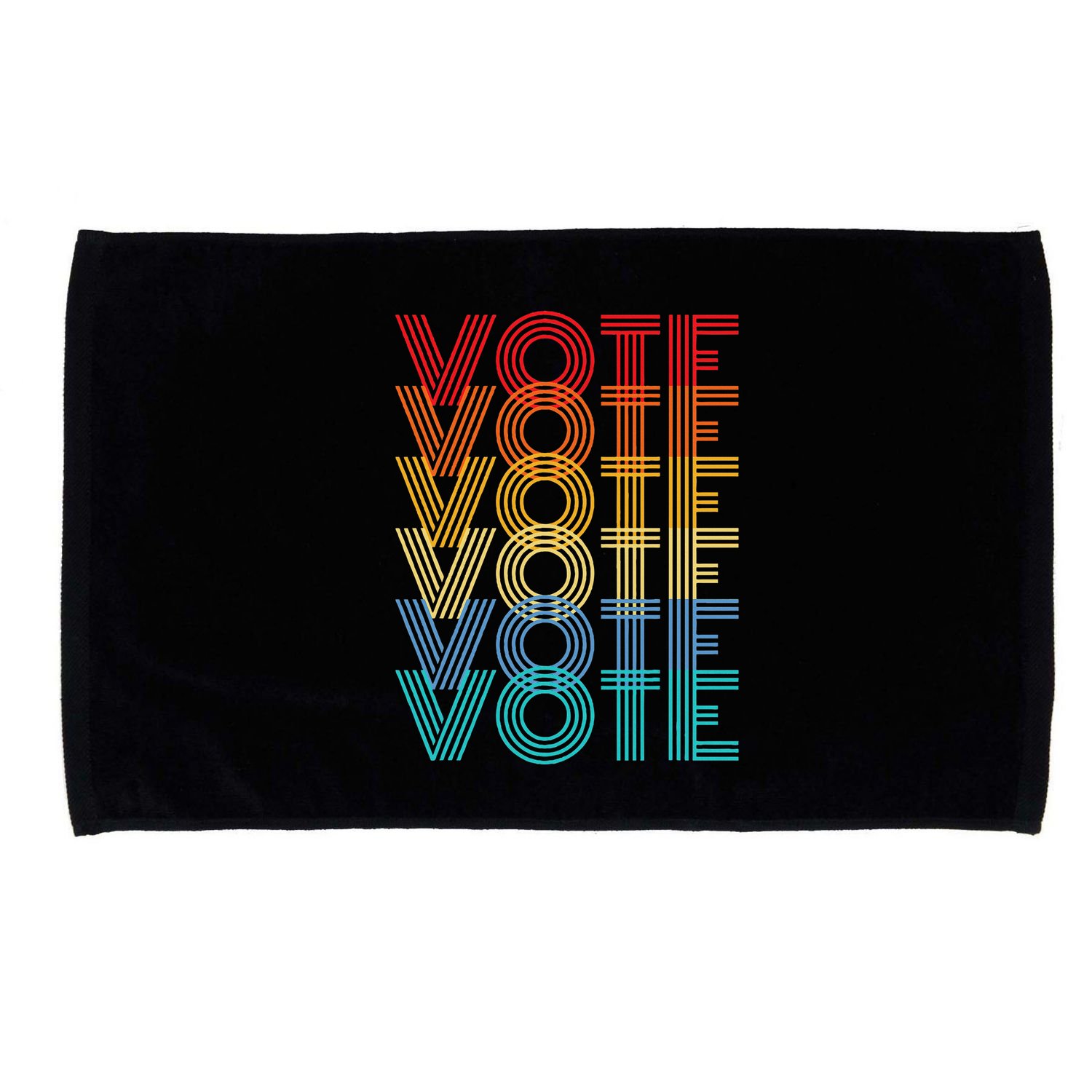 Vote Retro Election Voter Microfiber Hand Towel