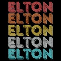 Vintage Retro Elton Gift Bucket Hat