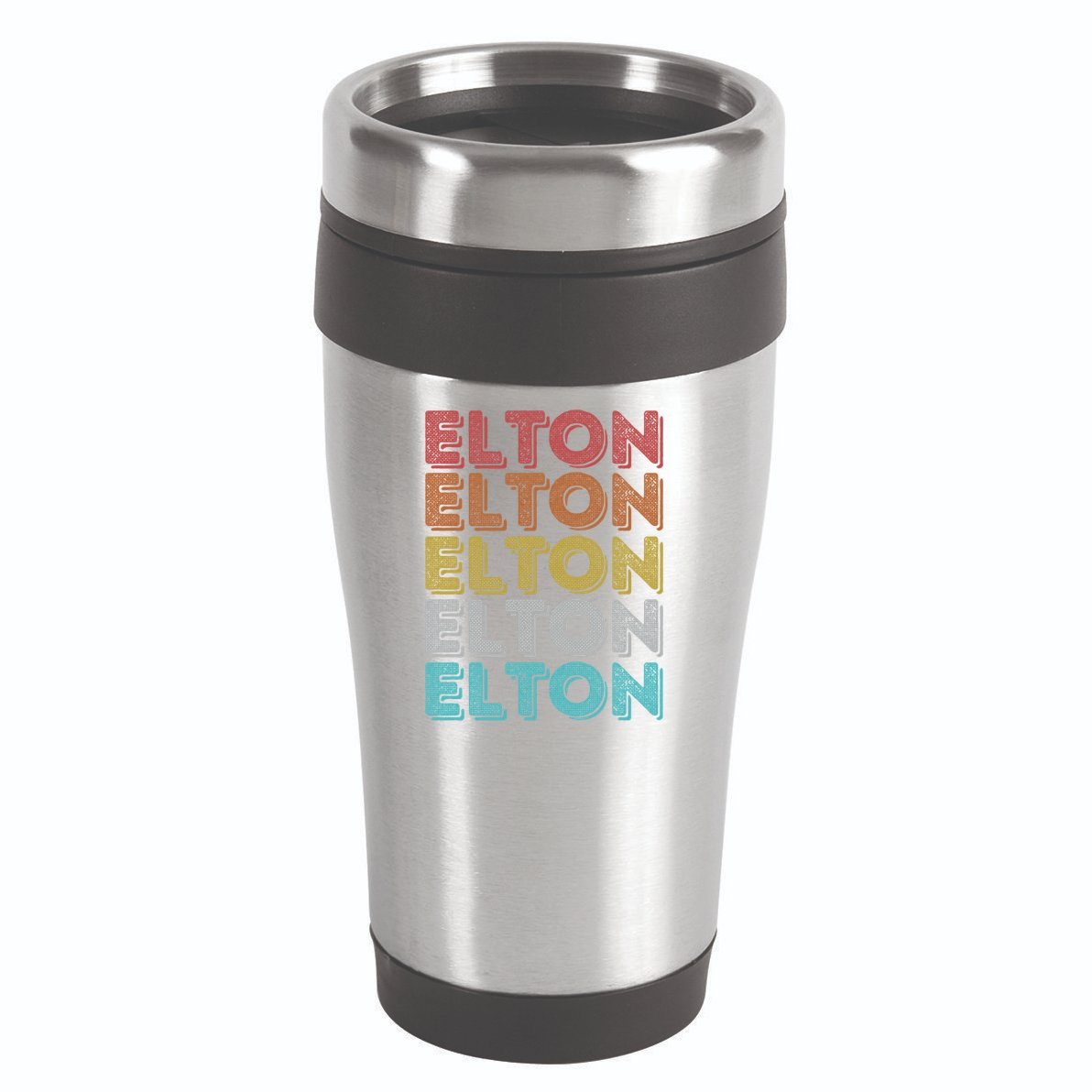 Vintage Retro Elton Gift 16oz Travel Tumbler