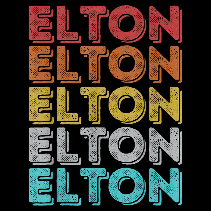 Vintage Retro Elton Sweatshirt