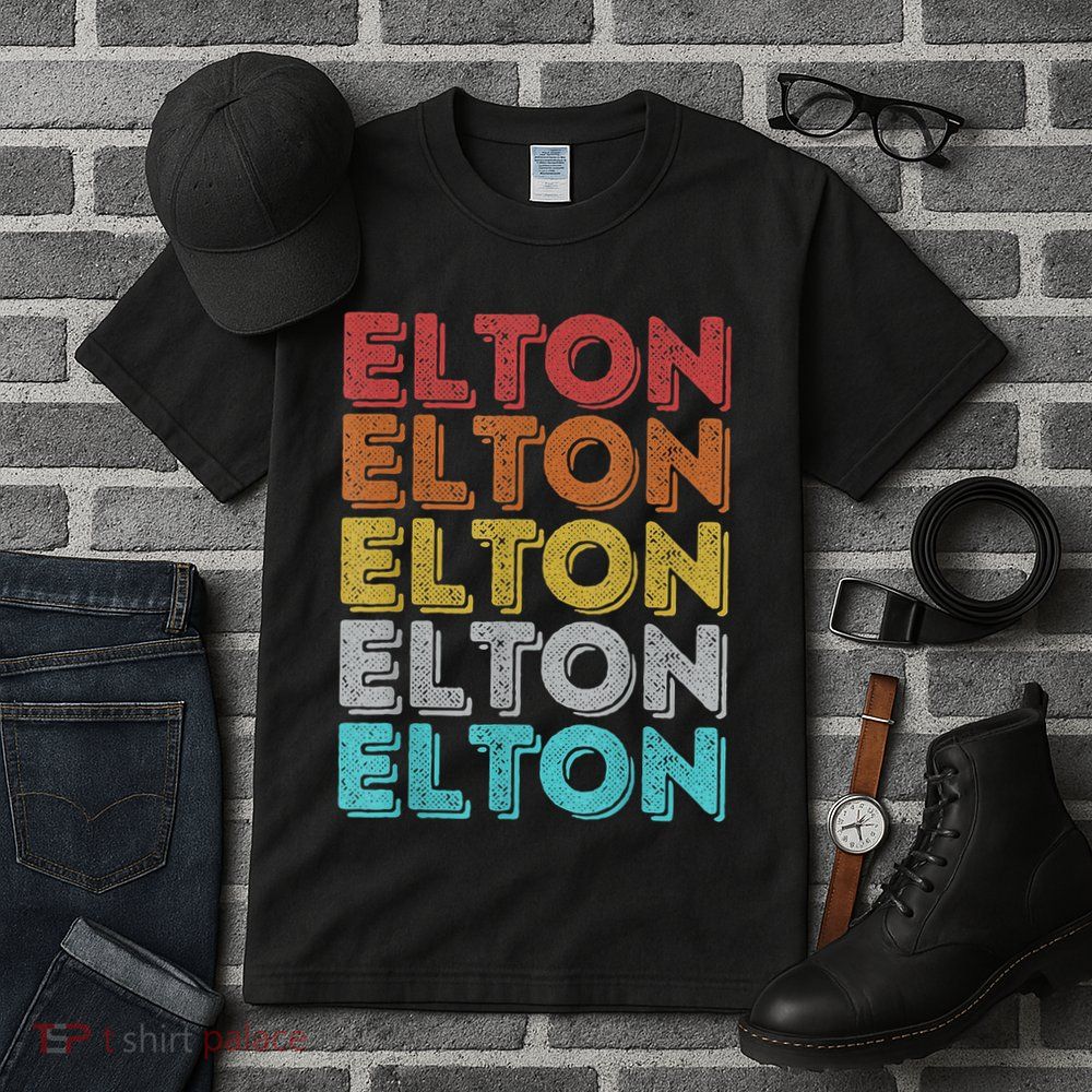 Vintage Retro Elton Tall T-Shirt
