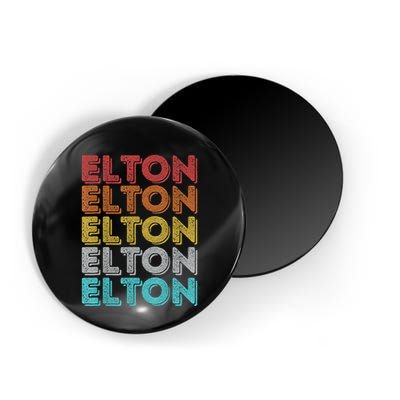 Vintage Retro Elton Magnet