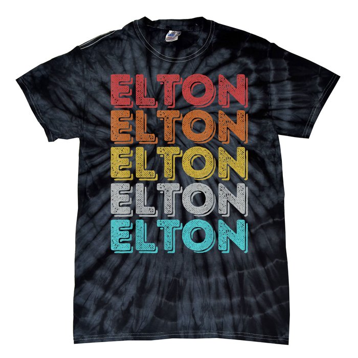 Vintage Retro Elton Tie-Dye T-Shirt