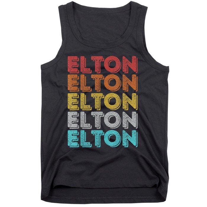 Vintage Retro Elton Tank Top