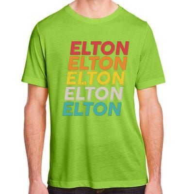 Vintage Retro Elton Adult ChromaSoft Performance T-Shirt