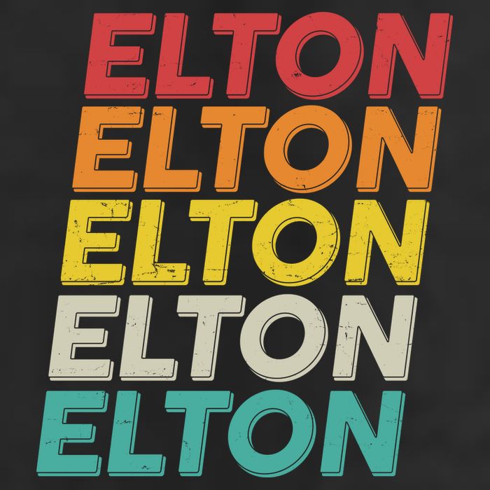 Vintage Retro Elton Beanie