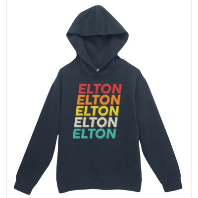 Vintage Retro Elton Urban Pullover Hoodie