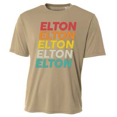 Vintage Retro Elton Cooling Performance Crew T-Shirt