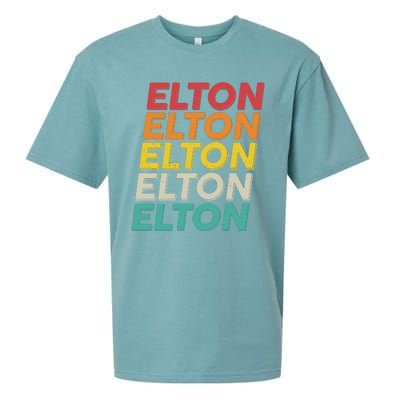 Vintage Retro Elton Sueded Cloud Jersey T-Shirt