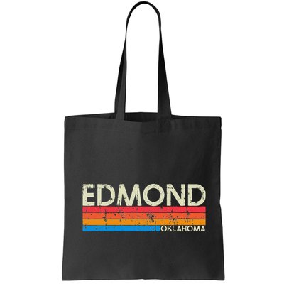 Vintage Retro Edmond Oklahoma Distressed Bag