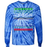 Vegan Ruining Family Gatherings Funny Plant Based Christmas Cute Gift Tie-Dye Long Sleeve Shirt