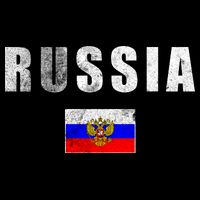 Vintage Russia Flag Cooling Performance Crew T-Shirt