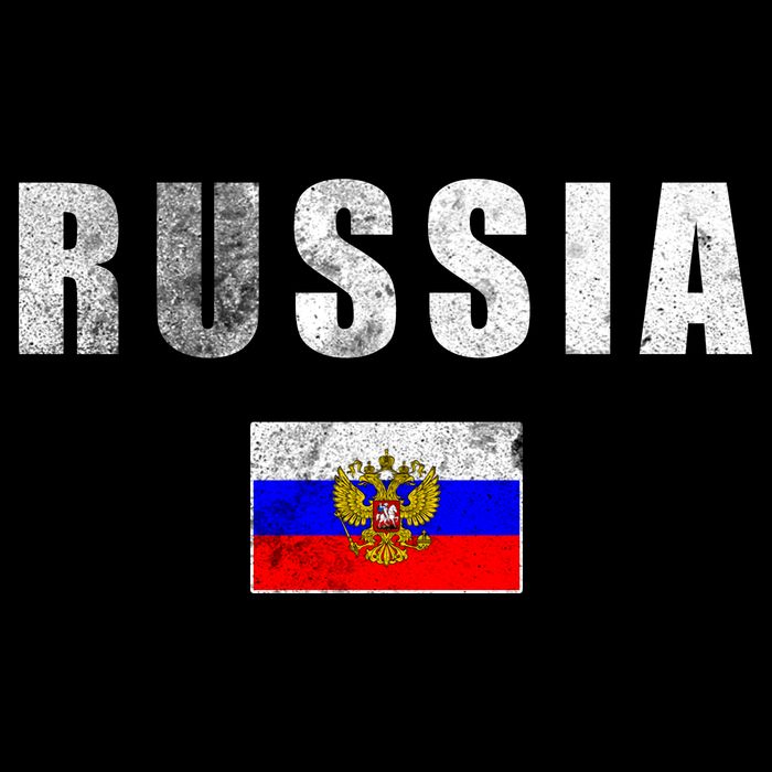 Vintage Russia Flag Cooling Performance Crew T-Shirt