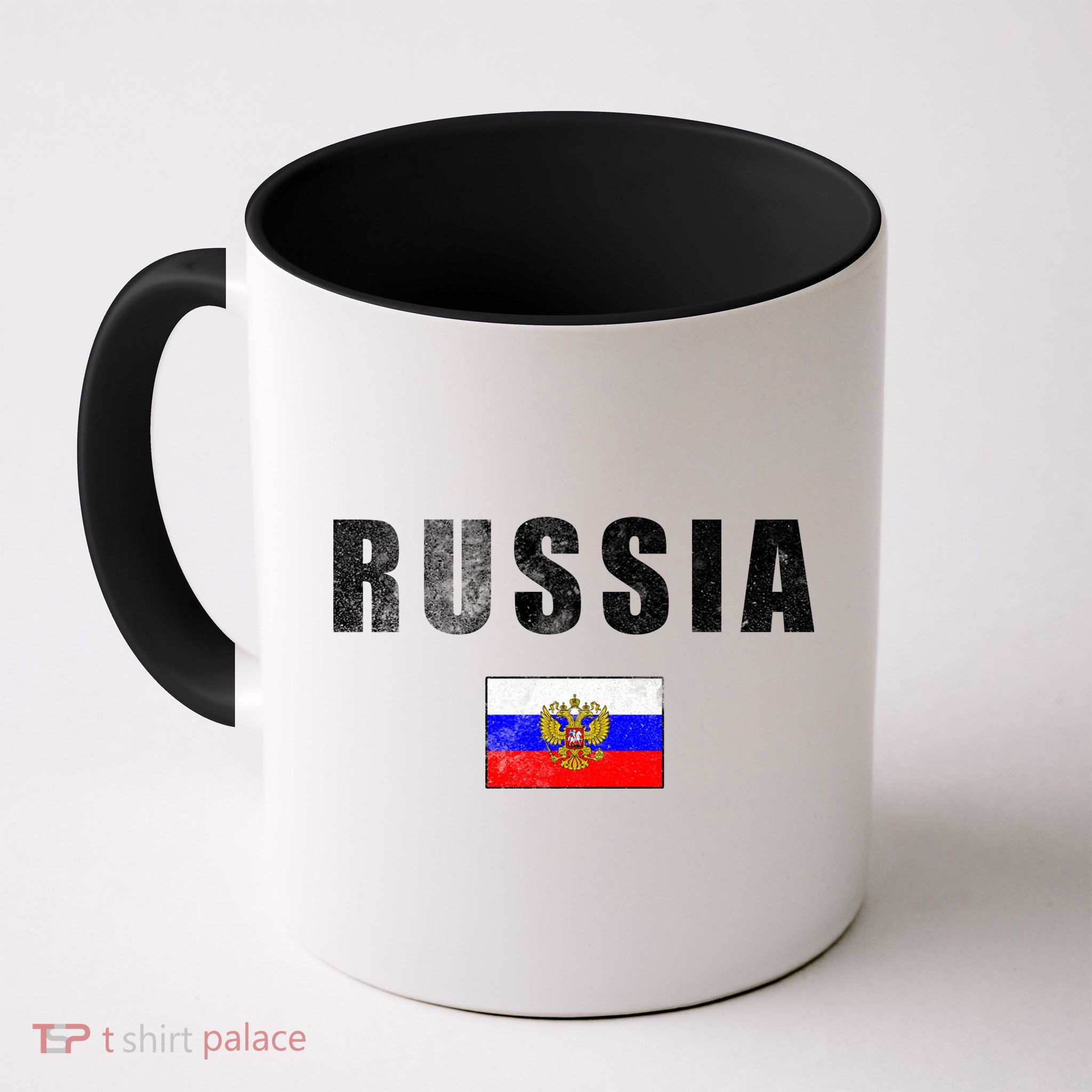 Vintage Russia Flag Mug