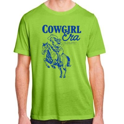 Vintage Retro Funny Cowgirl Era We The Babes Western Co Adult ChromaSoft Performance T-Shirt