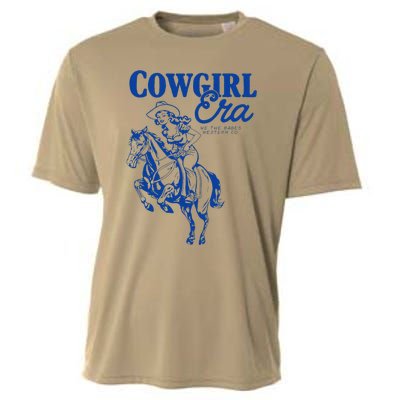 Vintage Retro Funny Cowgirl Era We The Babes Western Co Cooling Performance Crew T-Shirt