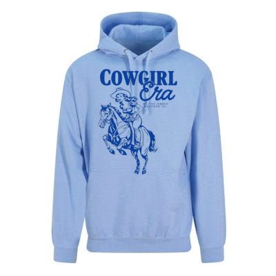 Vintage Retro Funny Cowgirl Era We The Babes Western Co Unisex Surf Hoodie