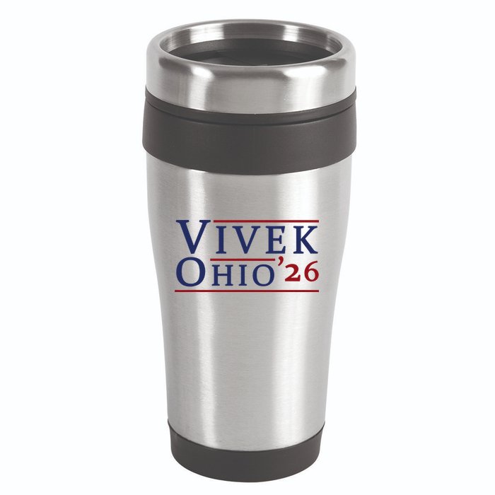 Vivek Ramaswamy For Governor Of Ohio 2026 Vivek 2026 16oz Travel Tumbler