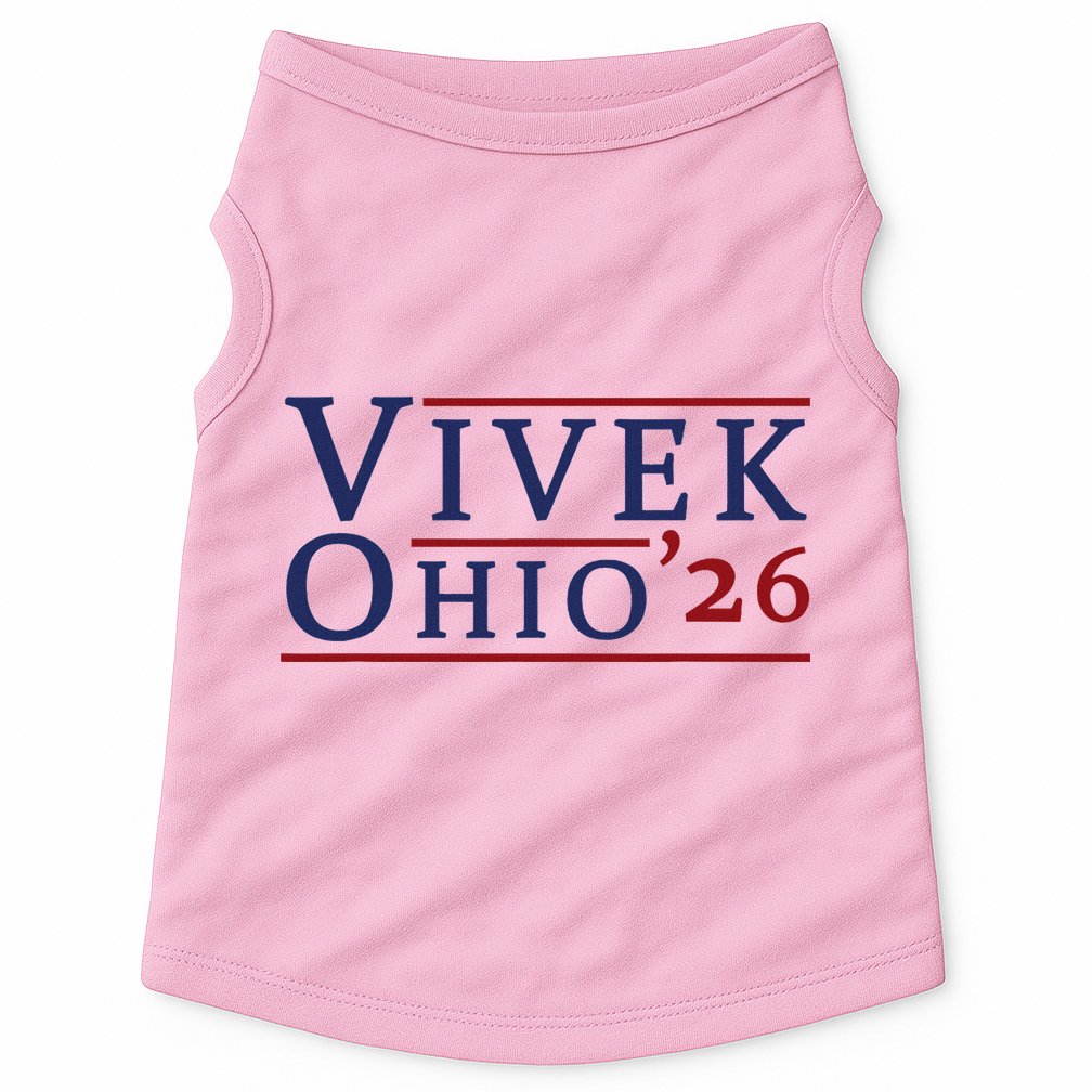 Vivek Ramaswamy For Governor Of Ohio 2026 Vivek 2026 Doggie Tank