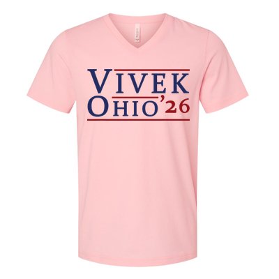 Vivek Ramaswamy For Governor Of Ohio 2026 Vivek 2026 V-Neck T-Shirt