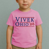 Vivek Ramaswamy For Governor Of Ohio 2026 Vivek 2026 Toddler T-Shirt