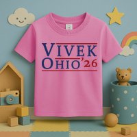 Vivek Ramaswamy For Governor Of Ohio 2026 Vivek 2026 Toddler T-Shirt