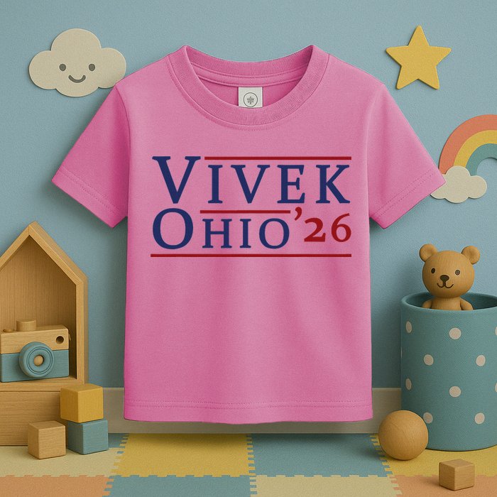 Vivek Ramaswamy For Governor Of Ohio 2026 Vivek 2026 Toddler T-Shirt