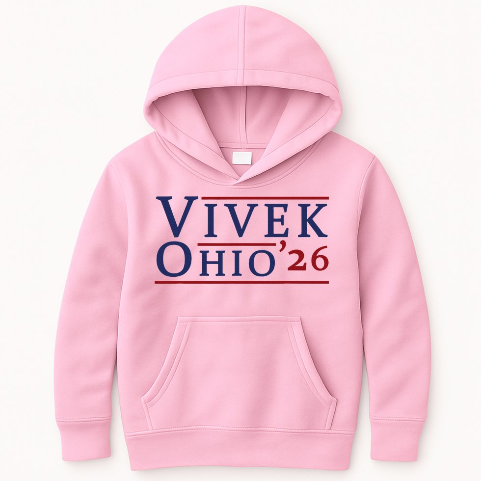 Vivek Ramaswamy For Governor Of Ohio 2026 Vivek 2026 Kids Hoodie