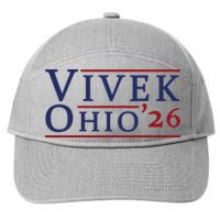 Vivek Ramaswamy For Governor Of Ohio 2026 Vivek 2026 7-Panel Snapback Hat