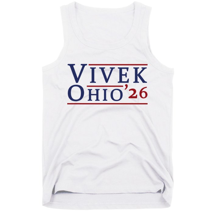 Vivek Ramaswamy For Governor Of Ohio 2026 Vivek 2026 Tank Top