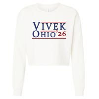 Vivek Ramaswamy For Governor Of Ohio 2026 Vivek 2026 Cropped Pullover Crew