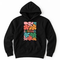 Vintage Retro Floral Summer Hoodie