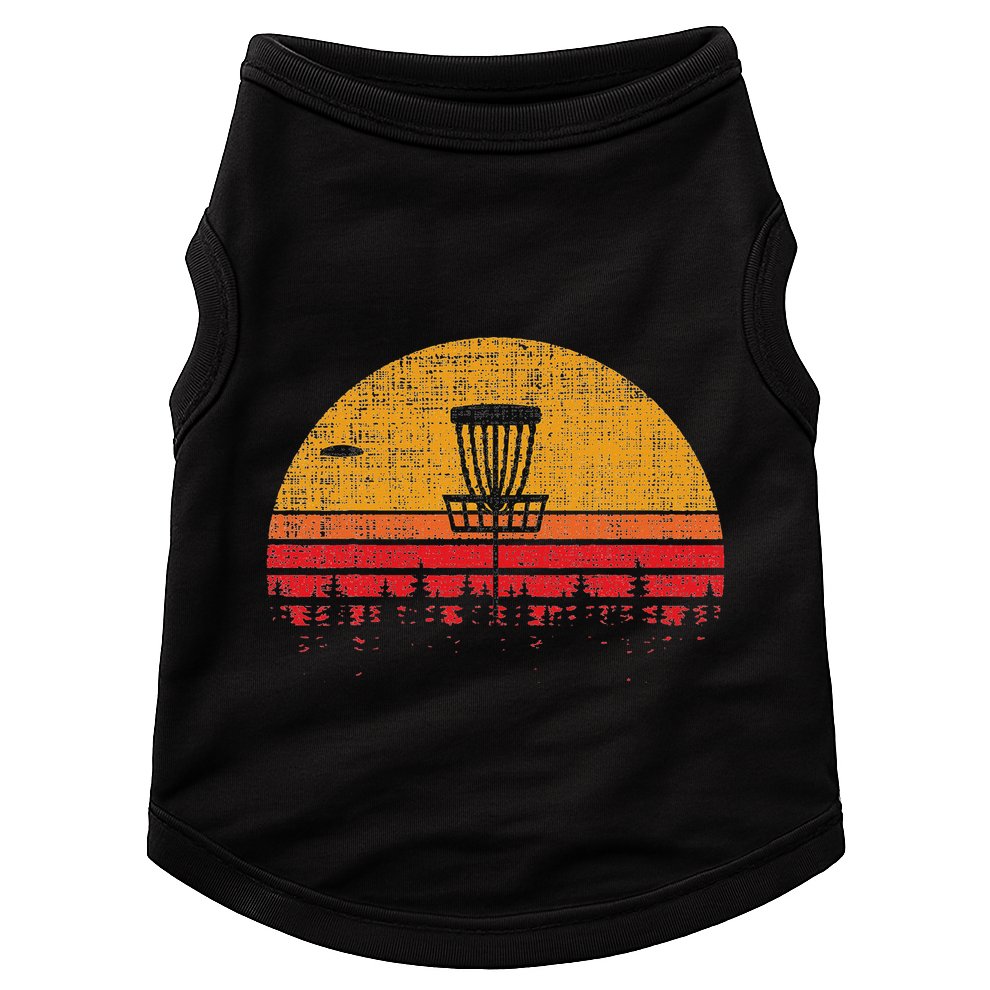 Vintage Retro Frolf Frisbee Disc Golf Doggie Tank