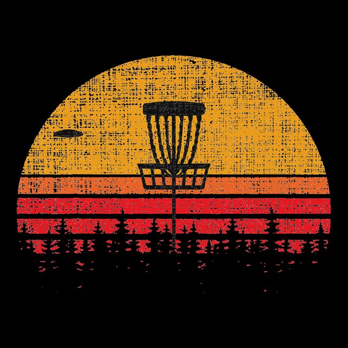 Vintage Retro Frolf Frisbee Disc Golf Doggie Tank