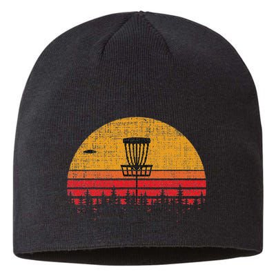 Vintage Retro Frolf Frisbee Disc Golf Sustainable Beanie