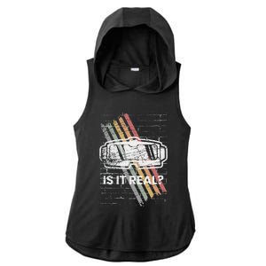 Virtual Reality For A Vr Gamer Ladies PosiCharge Tri-Blend Wicking Draft Hoodie Tank