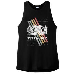 Virtual Reality For A Vr Gamer Ladies PosiCharge Tri-Blend Wicking Tank