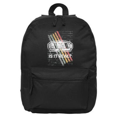 Virtual Reality For A Vr Gamer 16 in Basic Backpack