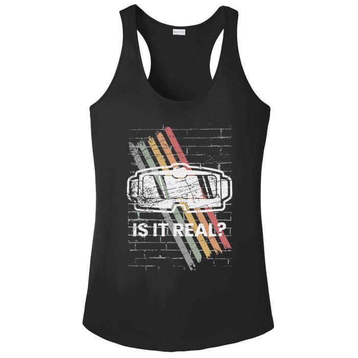 Virtual Reality For A Vr Gamer Ladies PosiCharge Competitor Racerback Tank