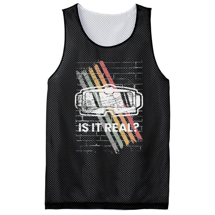 Virtual Reality For A Vr Gamer Mesh Reversible Basketball Jersey Tank