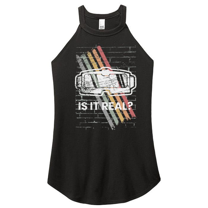 Virtual Reality For A Vr Gamer Women's Perfect Tri Rocker Tank