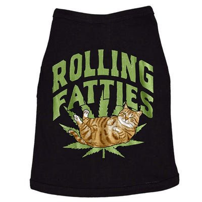 Vintage Rolling Fatties Cat Retro Kitty Kitten Doggie Tank