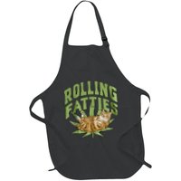 Vintage Rolling Fatties Cat Retro Kitty Kitten Apron