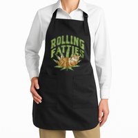 Vintage Rolling Fatties Cat Retro Kitty Kitten Apron