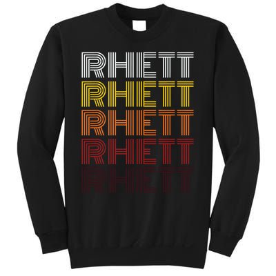 Vintage Rhett First Name Rhett Sweatshirt